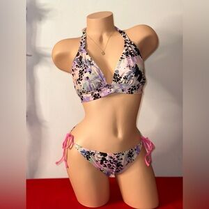 Multicolor 2 Piece Bikini Set